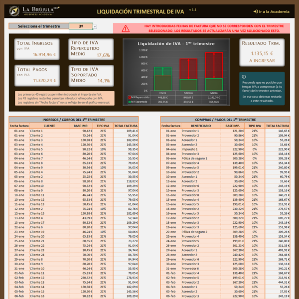 Simulador para Liquidación Trimestral de IVA - Imagen 2